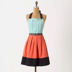 Anthropologie Colorblock Cuisine Couture Apron (NWT)